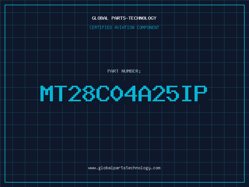 Aviation Part MT28C04A25IP