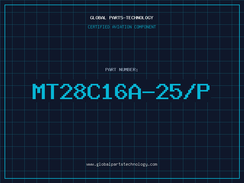 Aviation Part MT28C16A-25/P