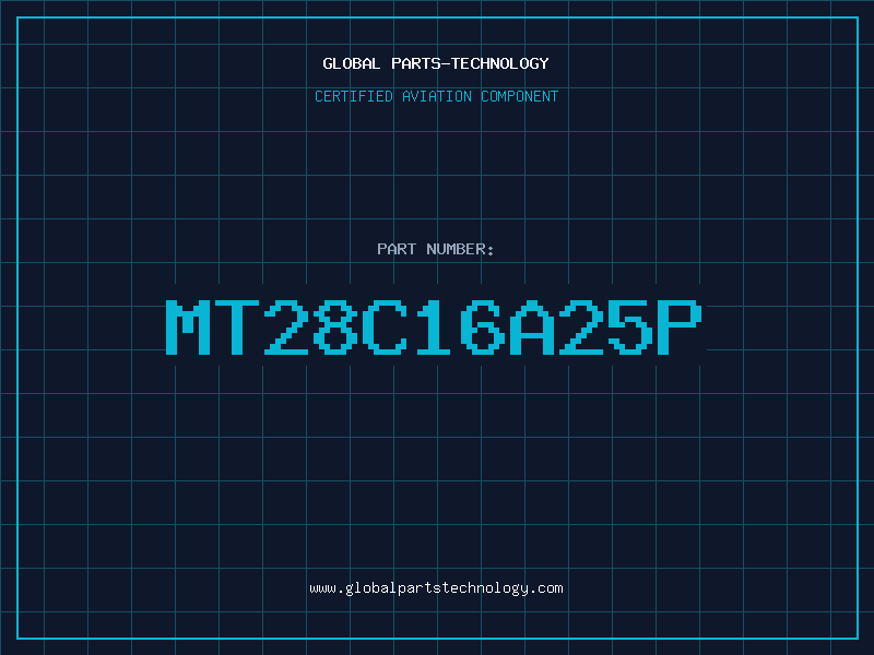 Aviation Part MT28C16A25P
