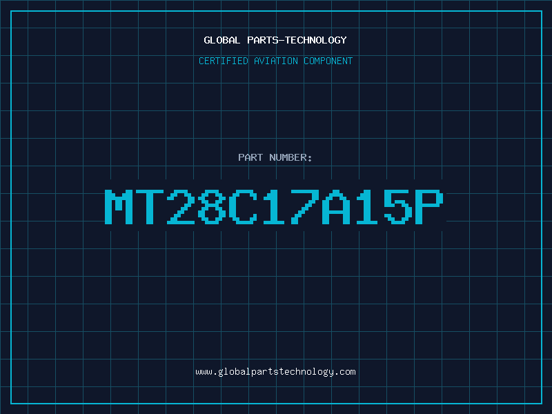 Aviation Part MT28C17A15P