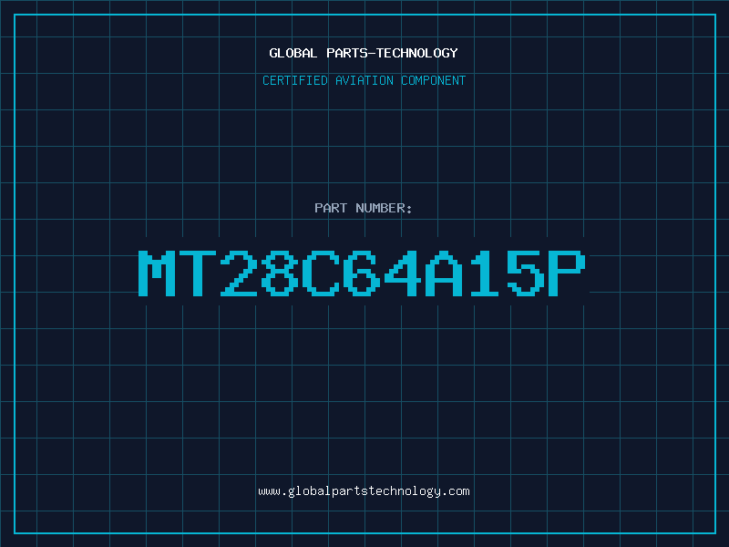 Aviation Part MT28C64A15P