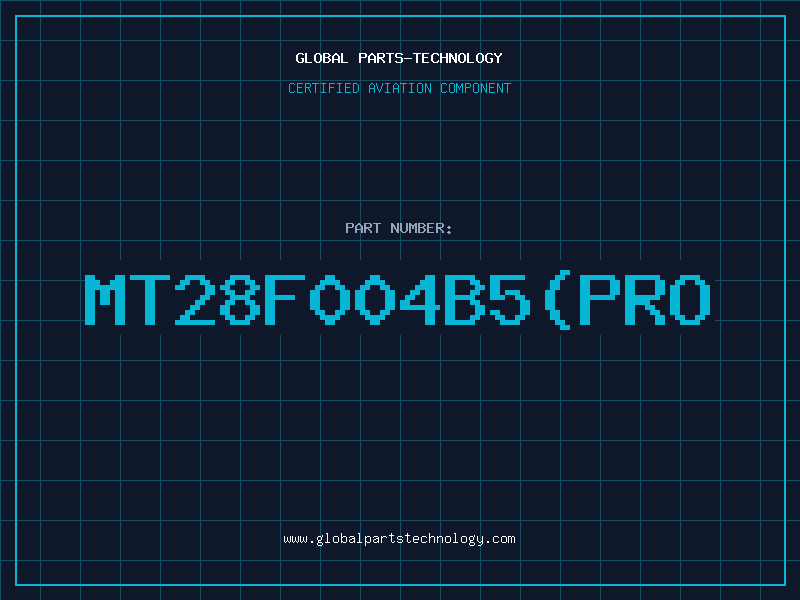 Aviation Part MT28F004B5PRO