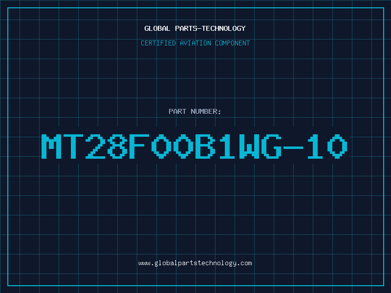Aviation Part MT28F00B1WG-10