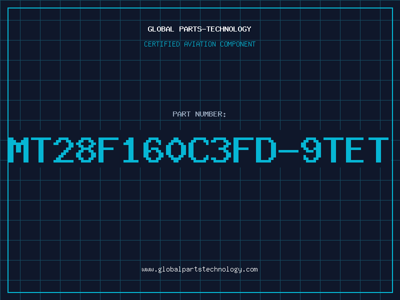 Aviation Part MT28F160C3FD-9TET