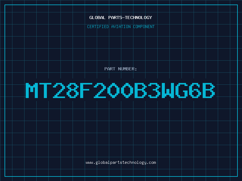 Aviation Part MT28F200B3WG6B