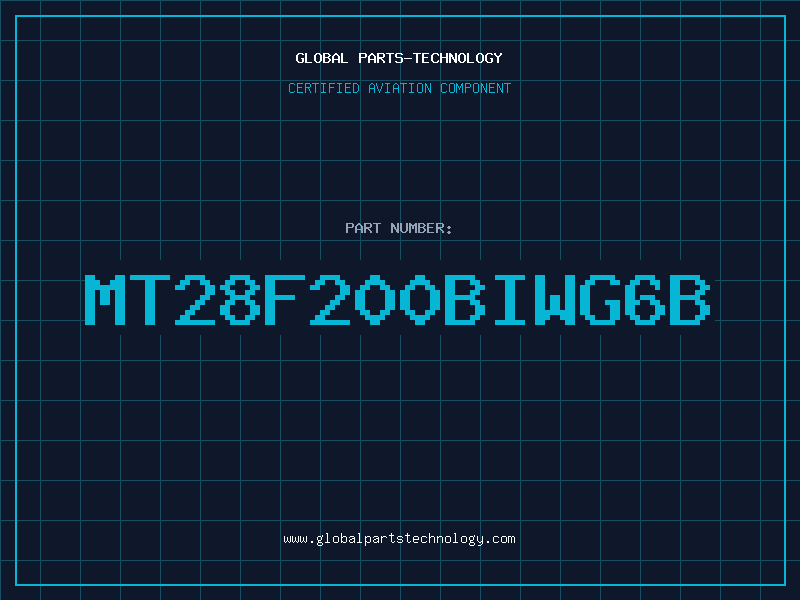 Aviation Part MT28F200BIWG6B