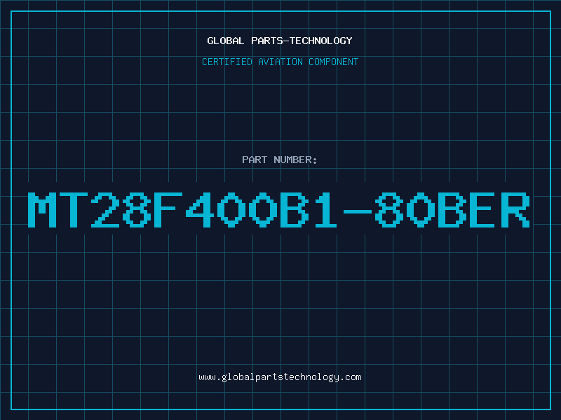Aviation Part MT28F400B1-80BER