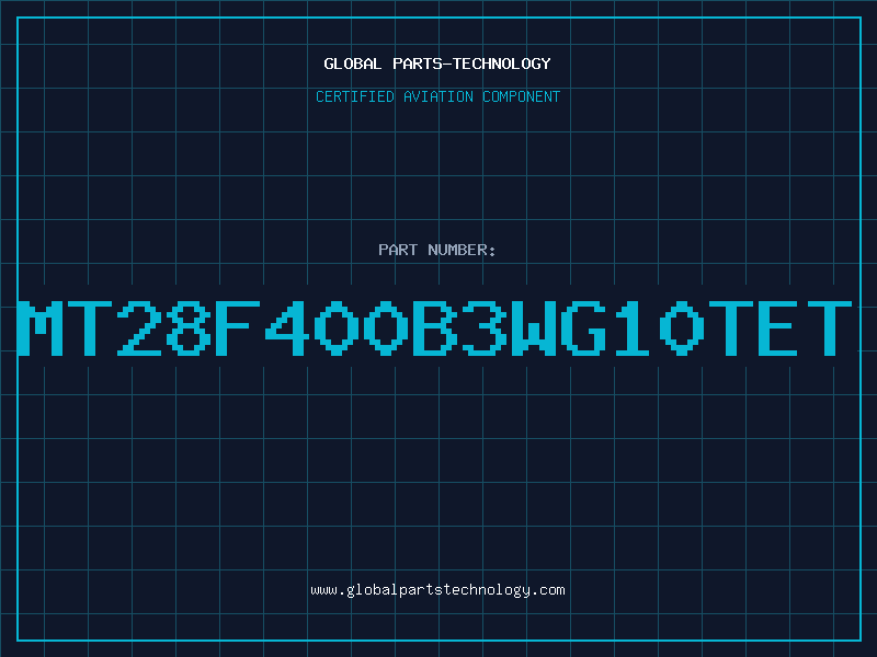 Aviation Part MT28F400B3WG10TET