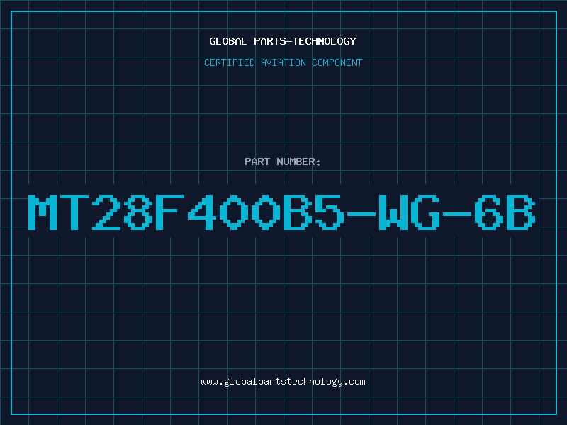 Aviation Part MT28F400B5-WG-6B