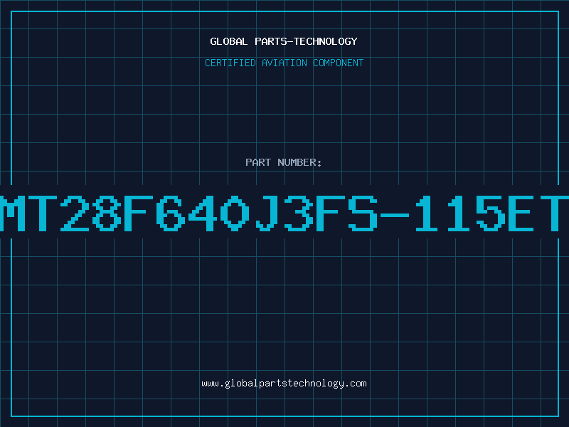 Aviation Part MT28F640J3FS-115ET