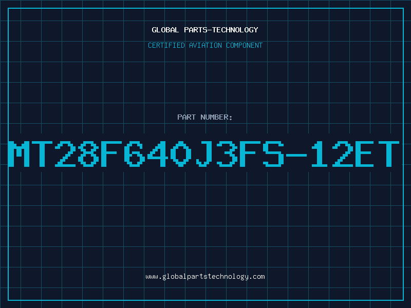 Aviation Part MT28F640J3FS-12ET