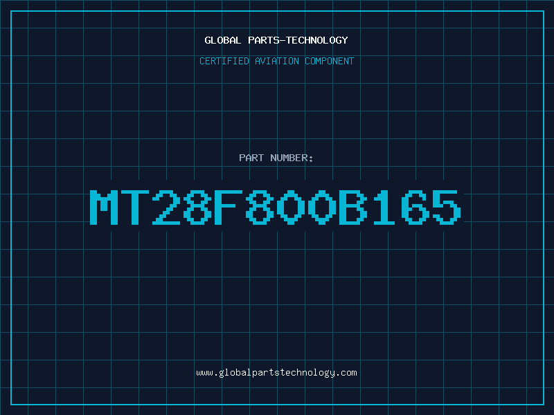 Aviation Part MT28F800B165