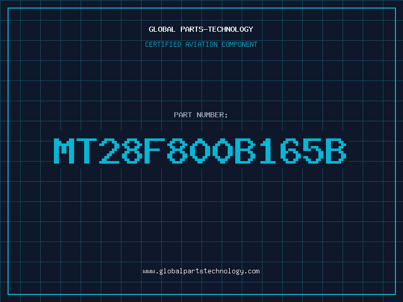 Aviation Part MT28F800B165B