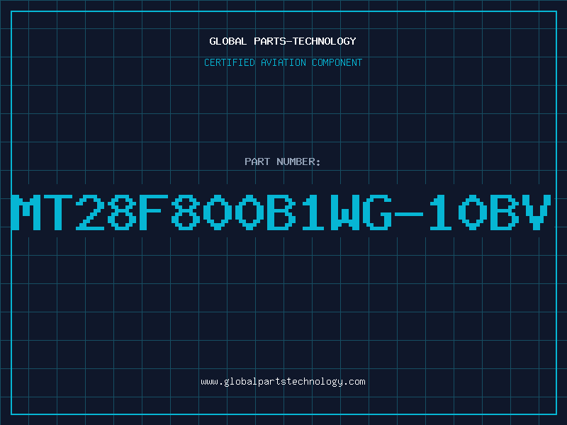 Aviation Part MT28F800B1WG-10BV