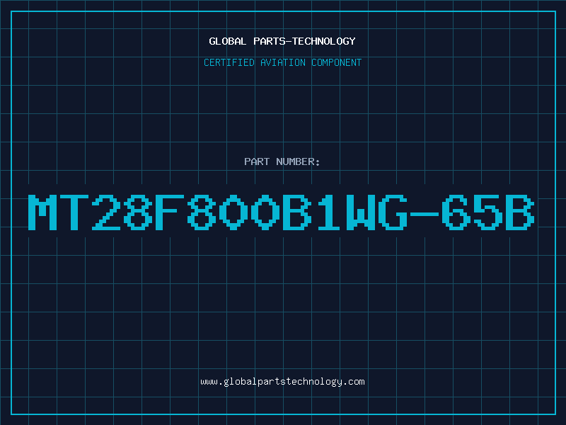 Aviation Part MT28F800B1WG-65B