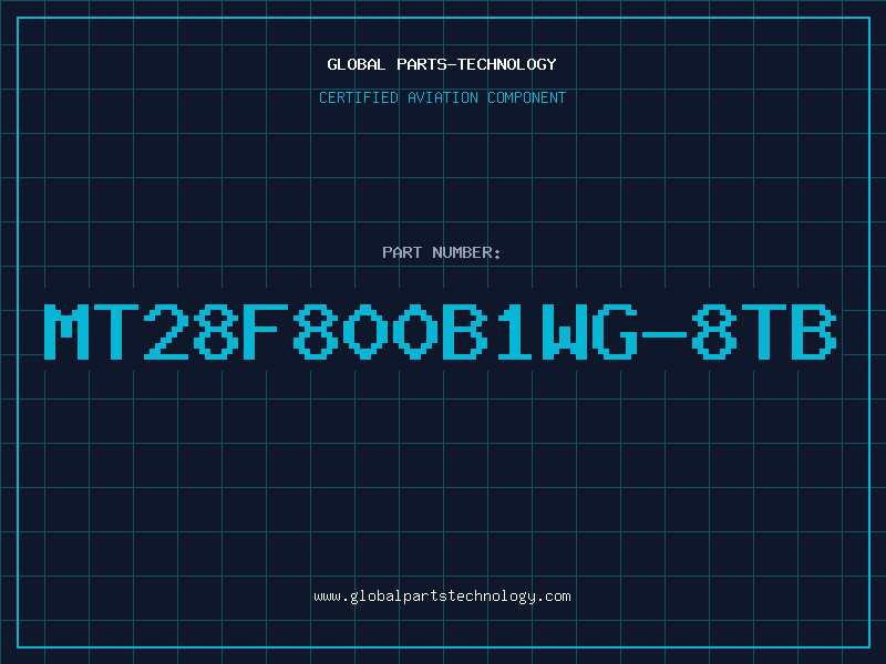 Aviation Part MT28F800B1WG-8TB