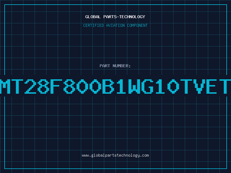 Aviation Part MT28F800B1WG10TVET