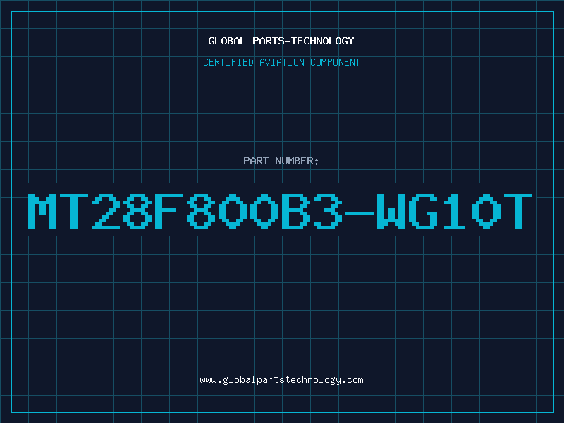 Aviation Part MT28F800B3-WG10T