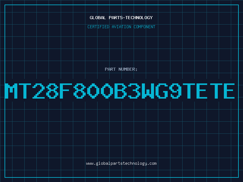 Aviation Part MT28F800B3WG9TETE