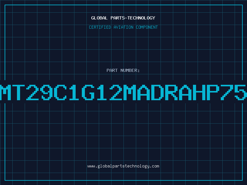 Aviation Part MT29C1G12MADRAHP75