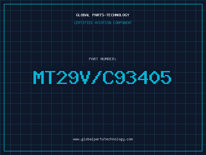 Aviation Part MT29V/C93405