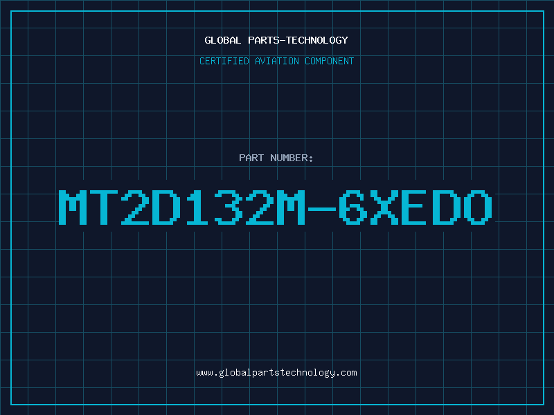 Aviation Part MT2D132M-6xEDO