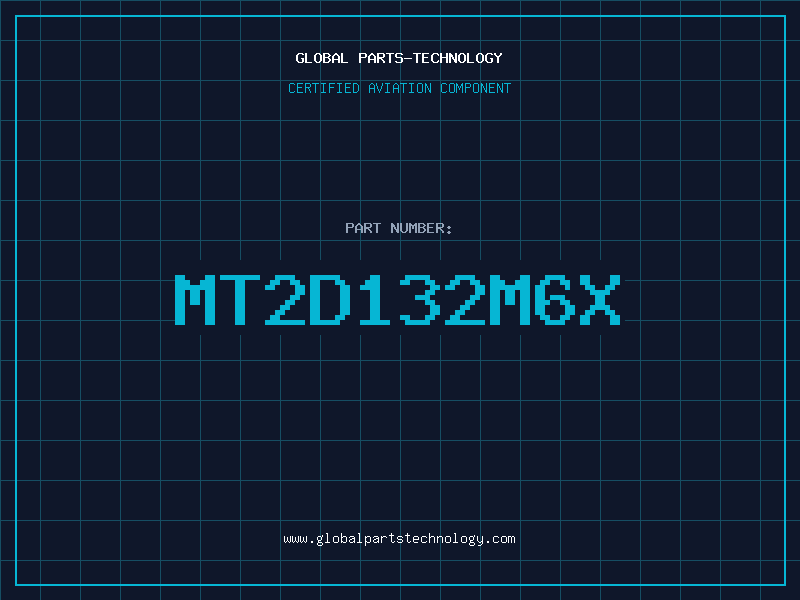 Aviation Part MT2D132M6X