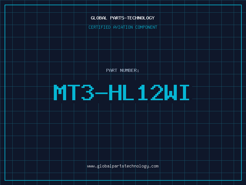 Aviation Part MT3-HL12WI