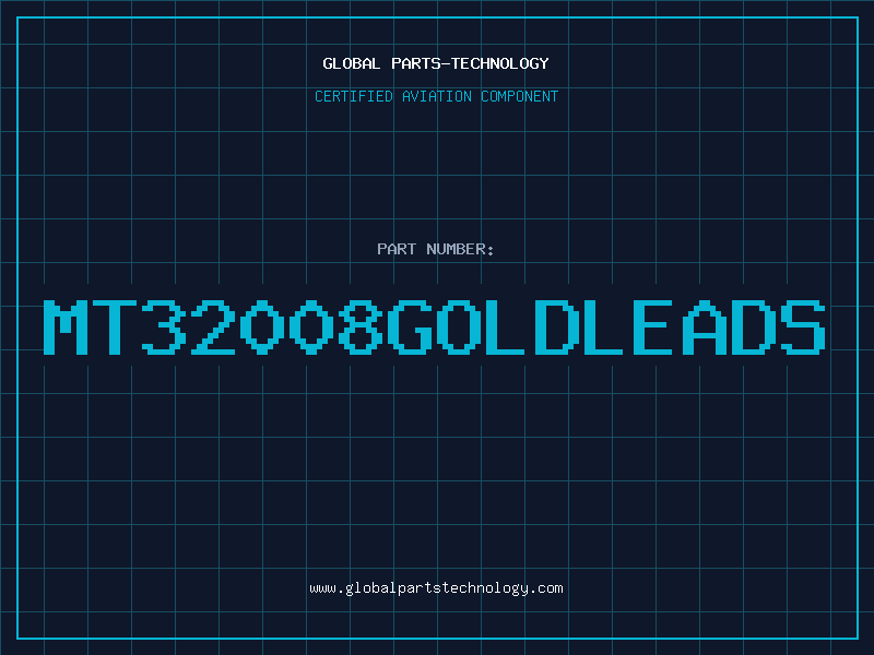 Aviation Part MT32008GOLDLEADS