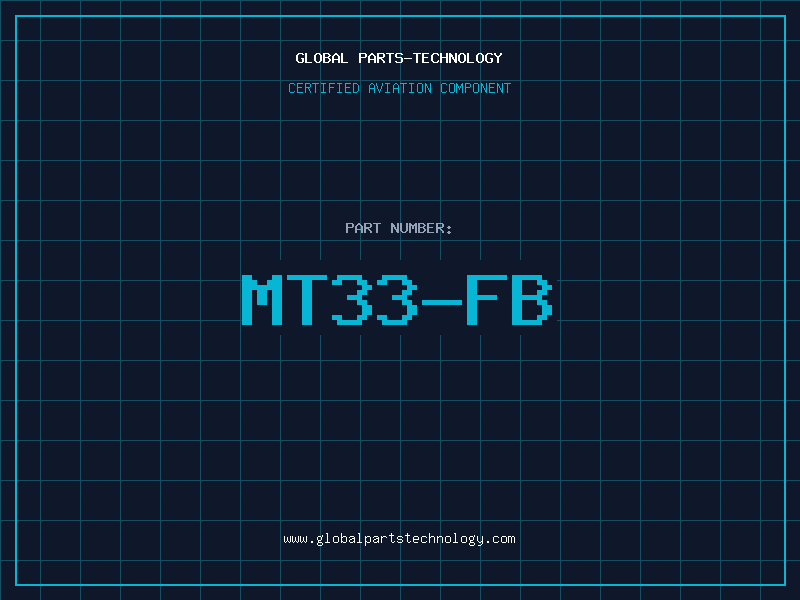 Aviation Part MT33-FB