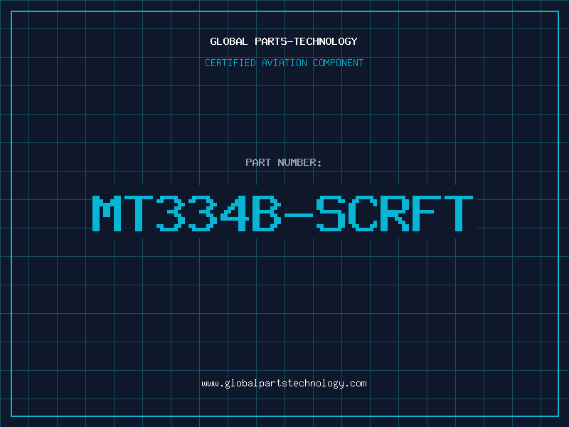Aviation Part MT334B-SCRFT