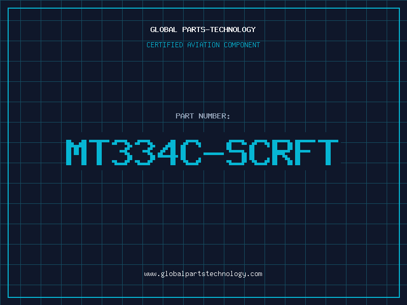 Aviation Part MT334C-SCRFT