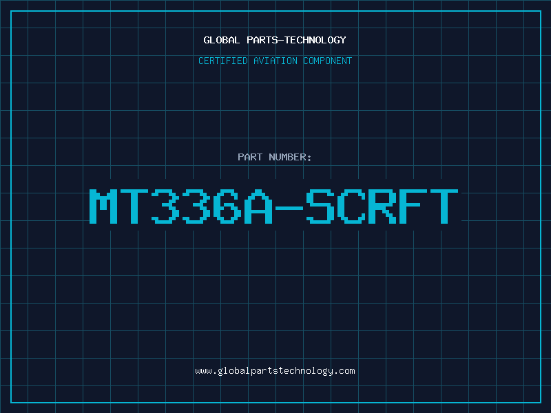 Aviation Part MT336A-SCRFT