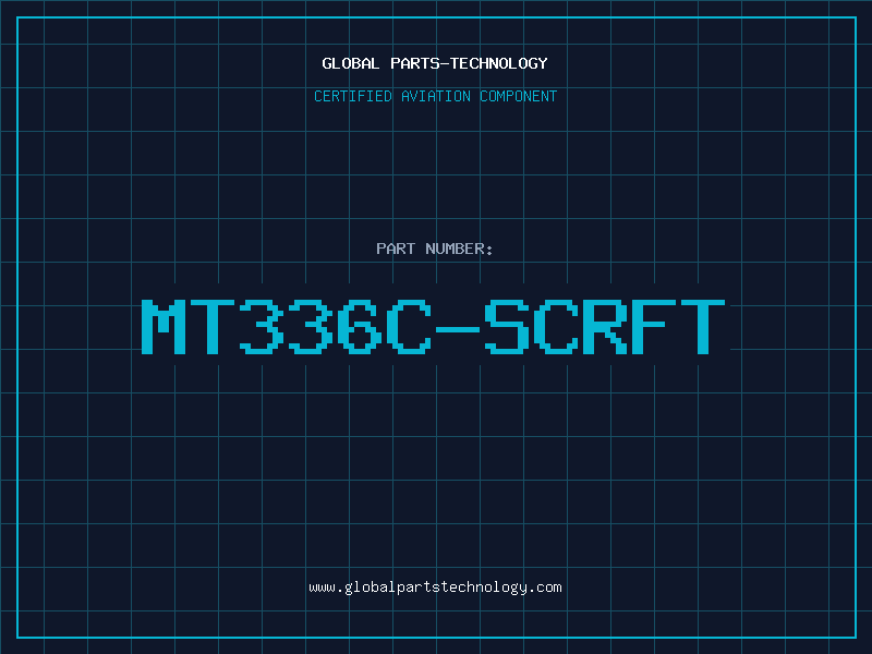 Aviation Part MT336C-SCRFT