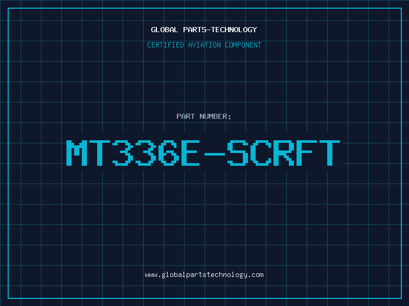 Aviation Part MT336E-SCRFT