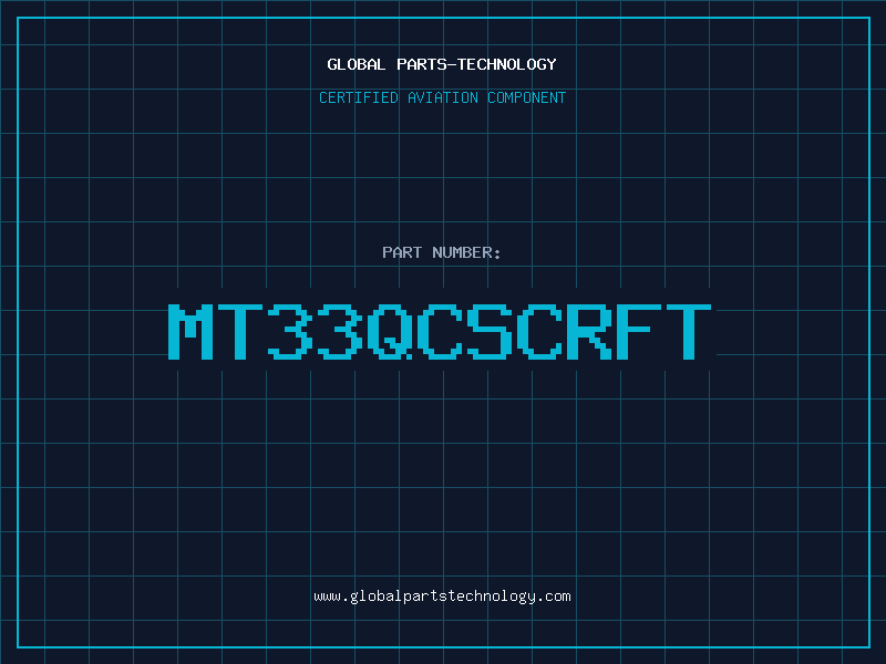 Aviation Part MT33QCSCRFT