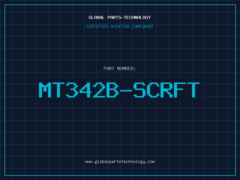 Aviation Part MT342B-SCRFT