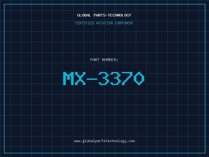 Aviation Part MX-3370