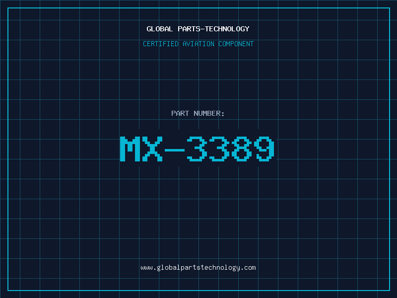 Aviation Part MX-3389