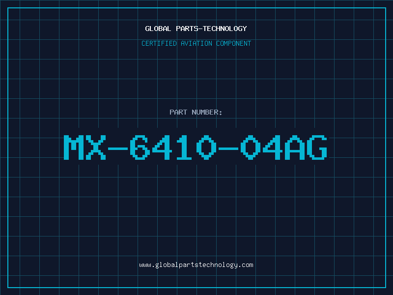 Aviation Part MX-6410-04AG
