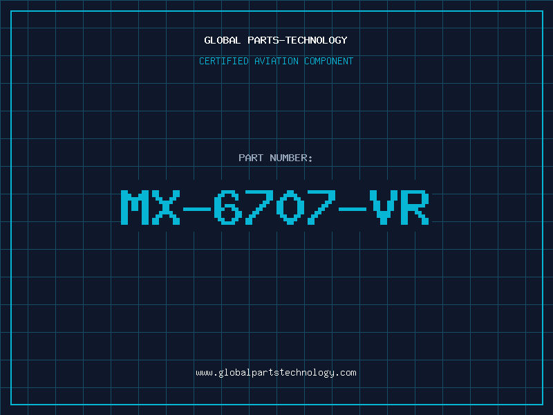 Aviation Part MX-6707-VR