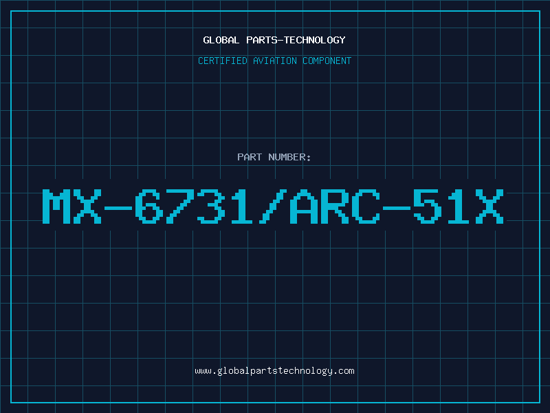 Aviation Part MX-6731/ARC-51X