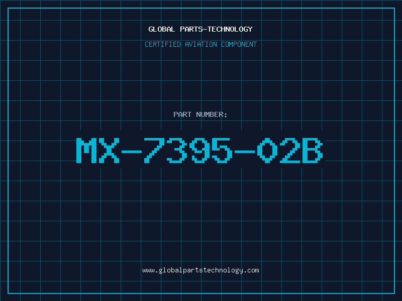 Aviation Part MX-7395-02B