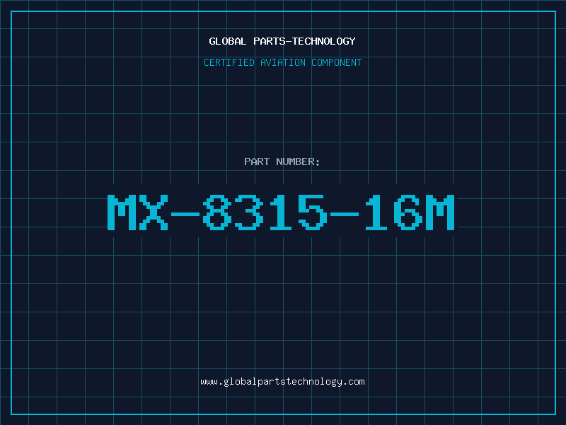 Aviation Part MX-8315-16M