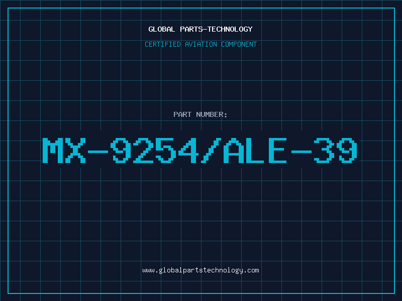 Aviation Part MX-9254/ALE-39