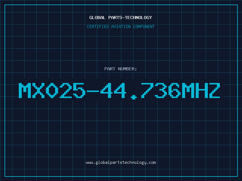 Aviation Part MX025-44.736MHZ