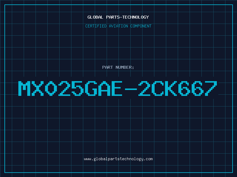 Aviation Part MX025GAE-2CK667