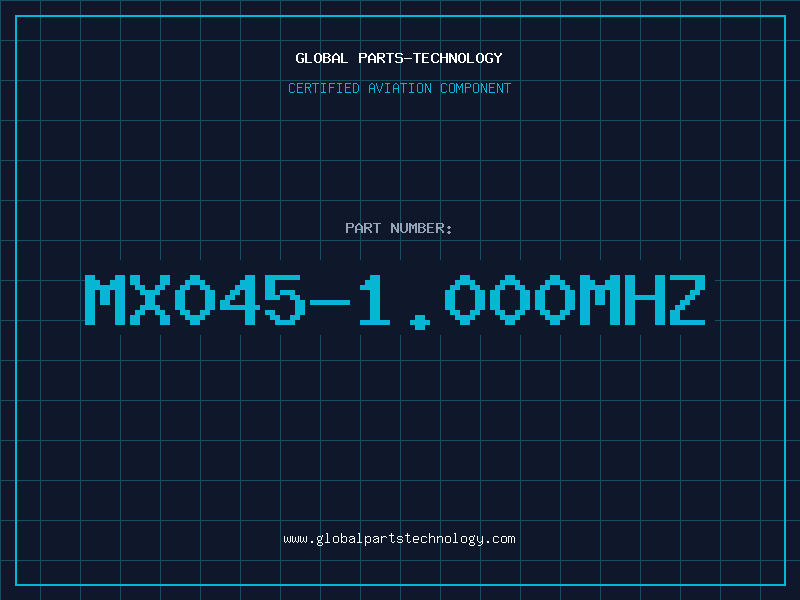Aviation Part MX045-1.000MHZ