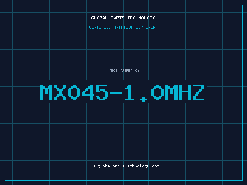 Aviation Part MX045-1.0MHZ
