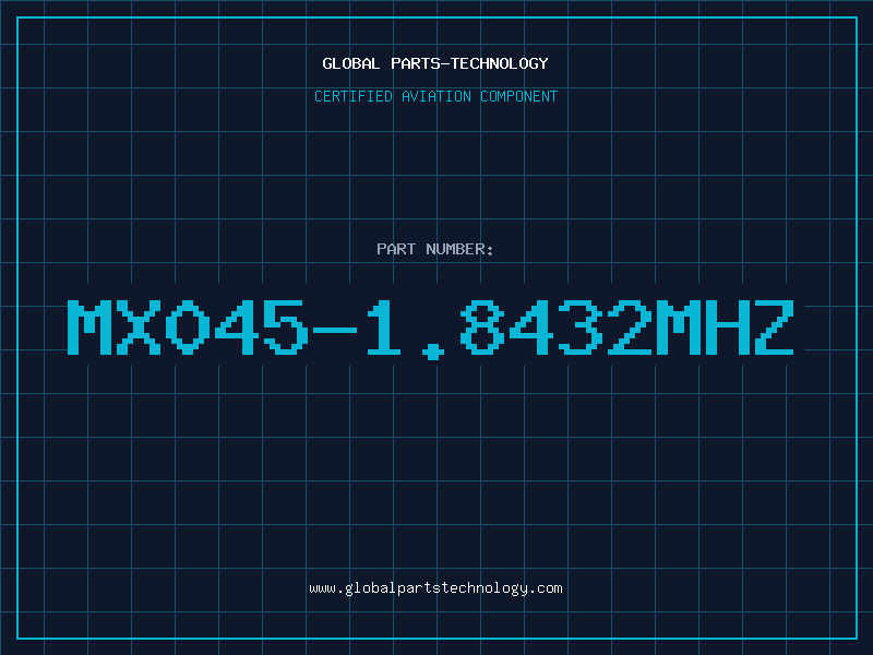 Aviation Part MX045-1.8432MHZ